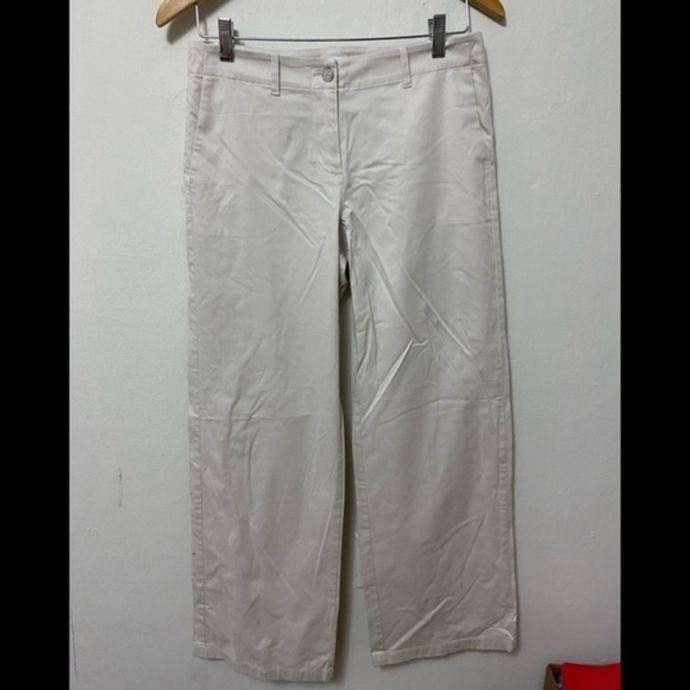 J-Jill size 4 white stretch pants
